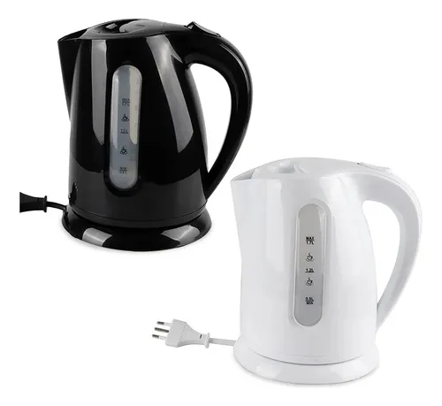 Hervidor Eléctrico 1.7 Litros Agua Caliente Blanco