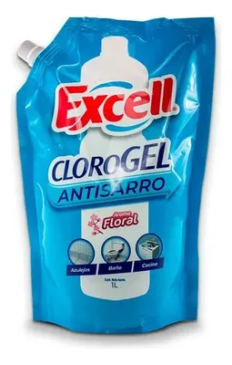 Cloro Gel Desinfectante Antisarro Aroma Floral