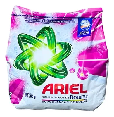 Detergente En Polvo Ariel 700g Ropa Blanca Color