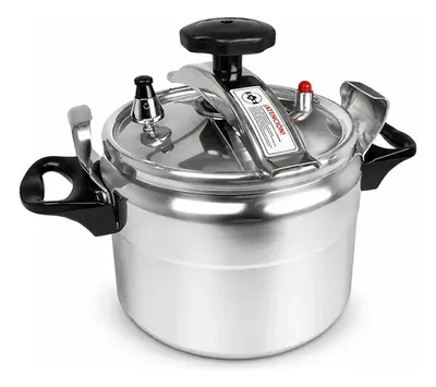 Olla A Presión 10l Aluminio Wens Cocina Plateado