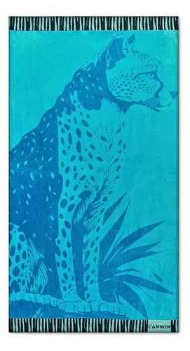 Toalla De Playa Algodón 100x180cm Jacquard