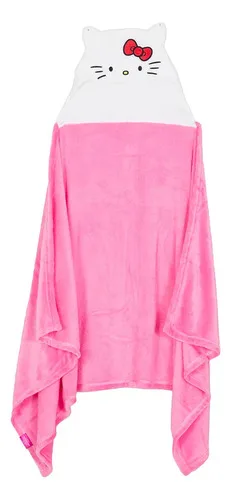 Manta Capucha Flannel 3d Poliéster Suave