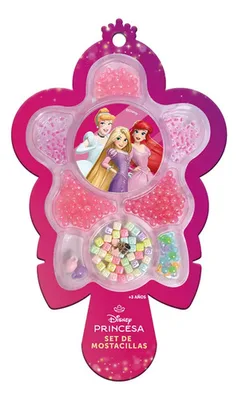 Set De Mostacillas Princesas Disney Infantil