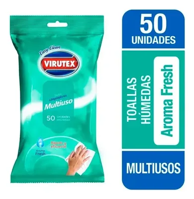 Toalla Multiuso Húmeda Limpiadora Pack 50