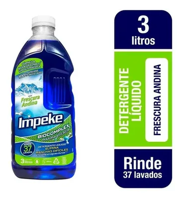 Detergente Líquido Para Ropa 3l Matic Frescura Andina