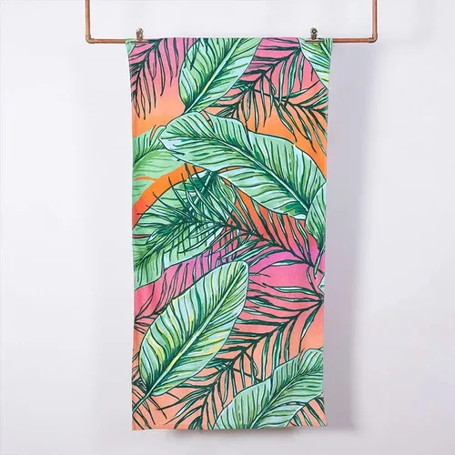Toalla De Playa Velour Algodón Absorbente