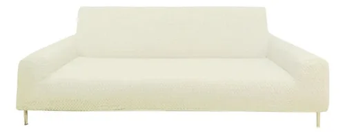 Funda De Sillón Anastasia Panal 3 Cuerpos Elástica Coral Claro
