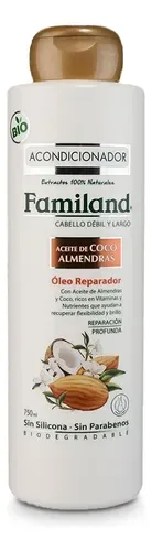 Acondicionador Coco Almendras Bio Reparador Cabello