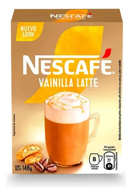 Café Mixes Vainilla Nescafé Instantáneo