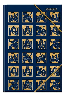 Carpeta Oficio Con Elástico Mickey Proarte Coral Claro