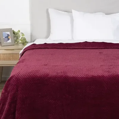 Frazada Coral Pop Térmica 2.5 Plazas Poliéster Coral Claro