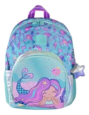 Mochila Escolar Denit 17 Litros Impermeable Azul