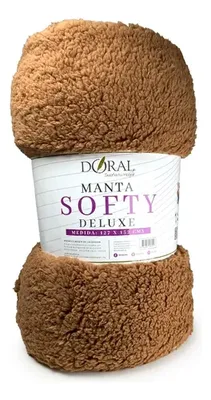 Manta Térmica Softy Poliéster Hiper Cálida Coral Claro