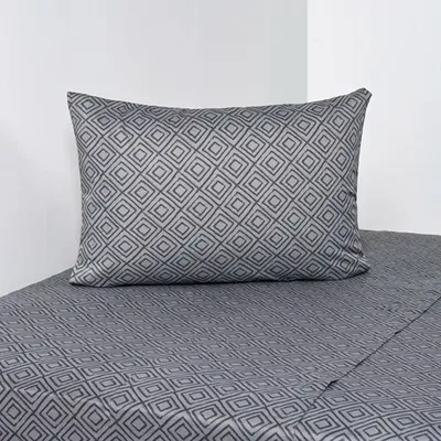 Set De Sábanas Estampada 144 Hilos 1.5 Plazas Polycotton
