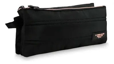 Estuche Escolar Head Celerio Quilt Multicompartimento Negro