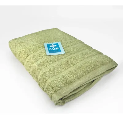 Toalla De Baño Algodón 100% Colección Verde Musgo Verde Musgo