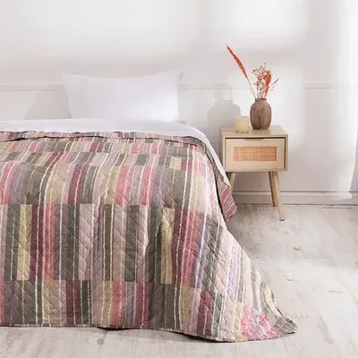 Quilt Castilla Microfibra Reversible 1.5 Plazas