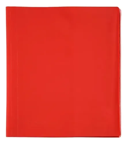 Forro Cuaderno College Rojo Protector