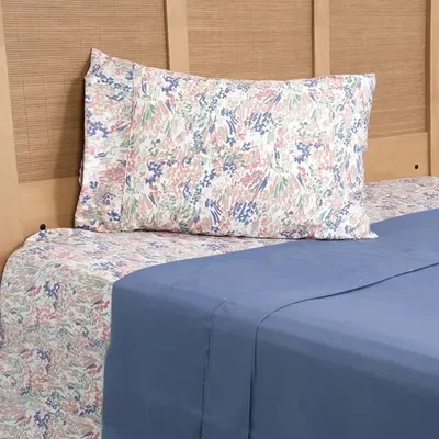 Set De Sábanas 1.5 Plazas Microfibra Plumetti