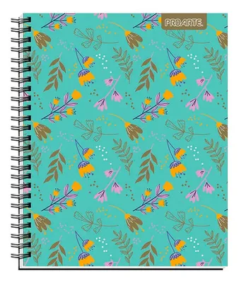 Cuaderno Universitario Tapa Dura 100 Hojas Matemática Celeste