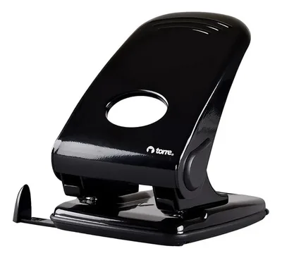 Perforador Negro Torre 60 Hojas Oficina Negro