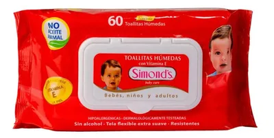 Toalla Húmeda Desechable Pack 120 Unidades