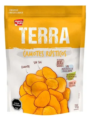 Camotes Rústicos Terra Snack Saludable