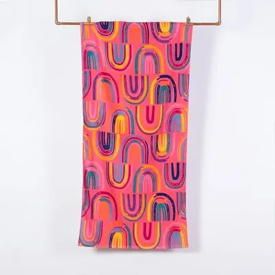 Toalla De Playa Velour Algodón Absorbente