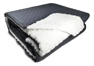 Quilt Sherpa Estampado 1.5 Plazas Poliéster Coral Claro