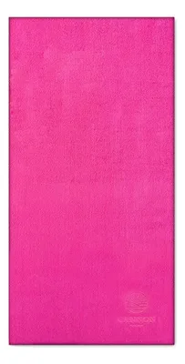 Toalla De Playa Microfibra 380gr Secado Rápido Fucsia