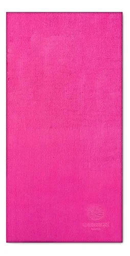 Toalla De Playa Microfibra 380gr Secado Rápido Fucsia