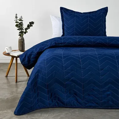 Quilt Bicolor Reversible 1.5 Plazas Microfibra Coral Claro