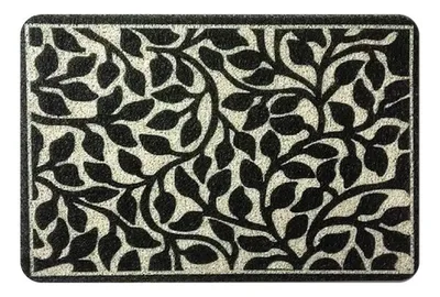 Alfombra Limpiapiés Pvc 40x60cm Ramas Negras