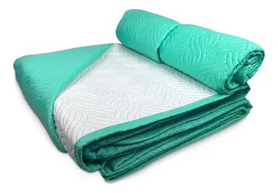 Quilt Hotpress Bicolor 2.5 Plazas Poliéster Coral Claro