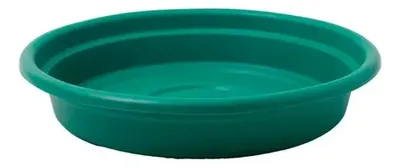 Plato De Maceta Redondo Plástico Dura Kotta Verde