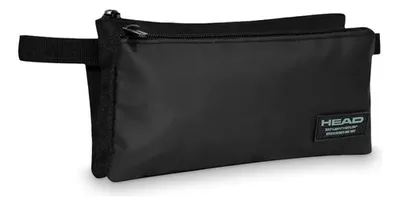 Estuche Escolar Head Celerio Compartimentos Negro