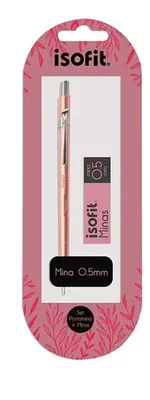 Portaminas Isofit 0.5mm Resistente Escolar