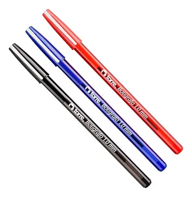 Set 5 Bolígrafos Torre 1.0mm Multicolor Amarillo