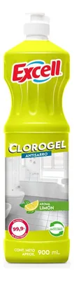Cloro Gel Desinfectante Antisarro Aroma Limón