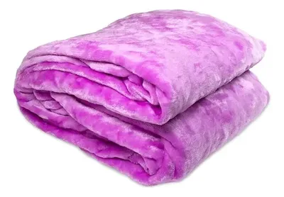 Frazada Flannel Térmica 2 Plazas Poliéster Coral Claro
