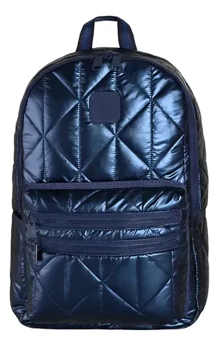 Mochila Escolar Blum 22l Acolchada Porta Laptop Coral Claro