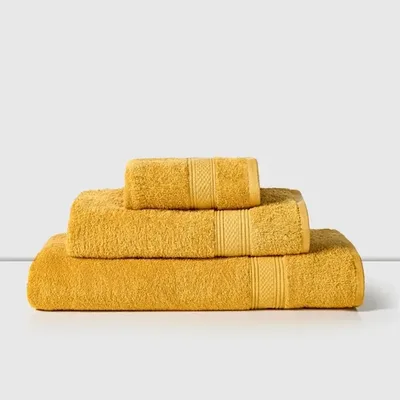 Toalla De Baño 100% Algodón Absorbente Coral Claro