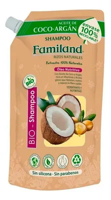 Shampoo Aceite Coco Argán Bio Nutritivo 500ml