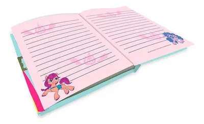 Set Diario Infantil My Little Pony Con Lápiz Y Accesorios