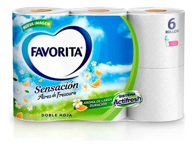 Papel Higiénico Ultra Doble Hoja 25 Metros Pack 6