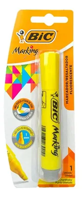 Destacador Brite Liner Amarillo Bic Marcador Amarillo