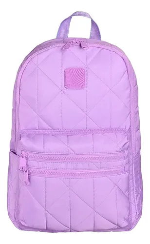 Mochila Escolar Blum 22l Acolchada Porta Laptop Gris