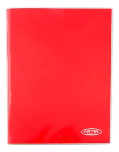 Carpeta Plastificada Con Gusano Acoclip Roja Rojo