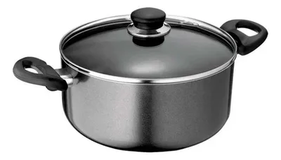 Cacerola Antiadherente Aluminio 24cm Gourmet