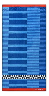 Toalla De Playa Algodón Jacquard 80x160cm Coral Claro